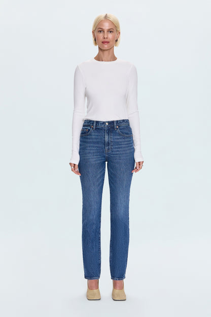 Bri High Rise Slim Straight - Victory