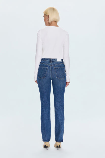 Bri High Rise Slim Straight - Victory