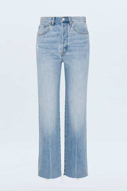 Cassie Super High Rise Straight Jean - Savvy Vintage