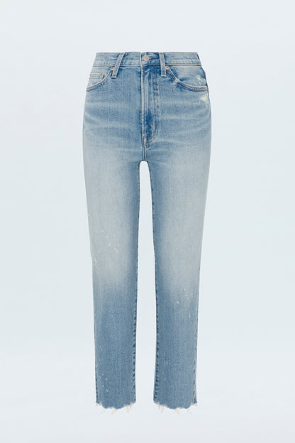 Charlie High Rise Classic Straight Ankle Jean - Dynamic Vintage