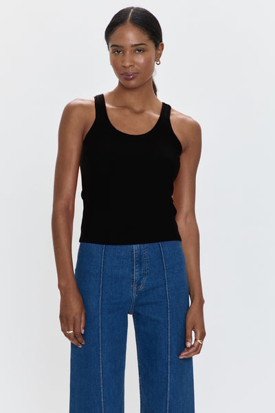 トップス Richmond denim tanktop Christy Tank - Noir – Pistola Denim