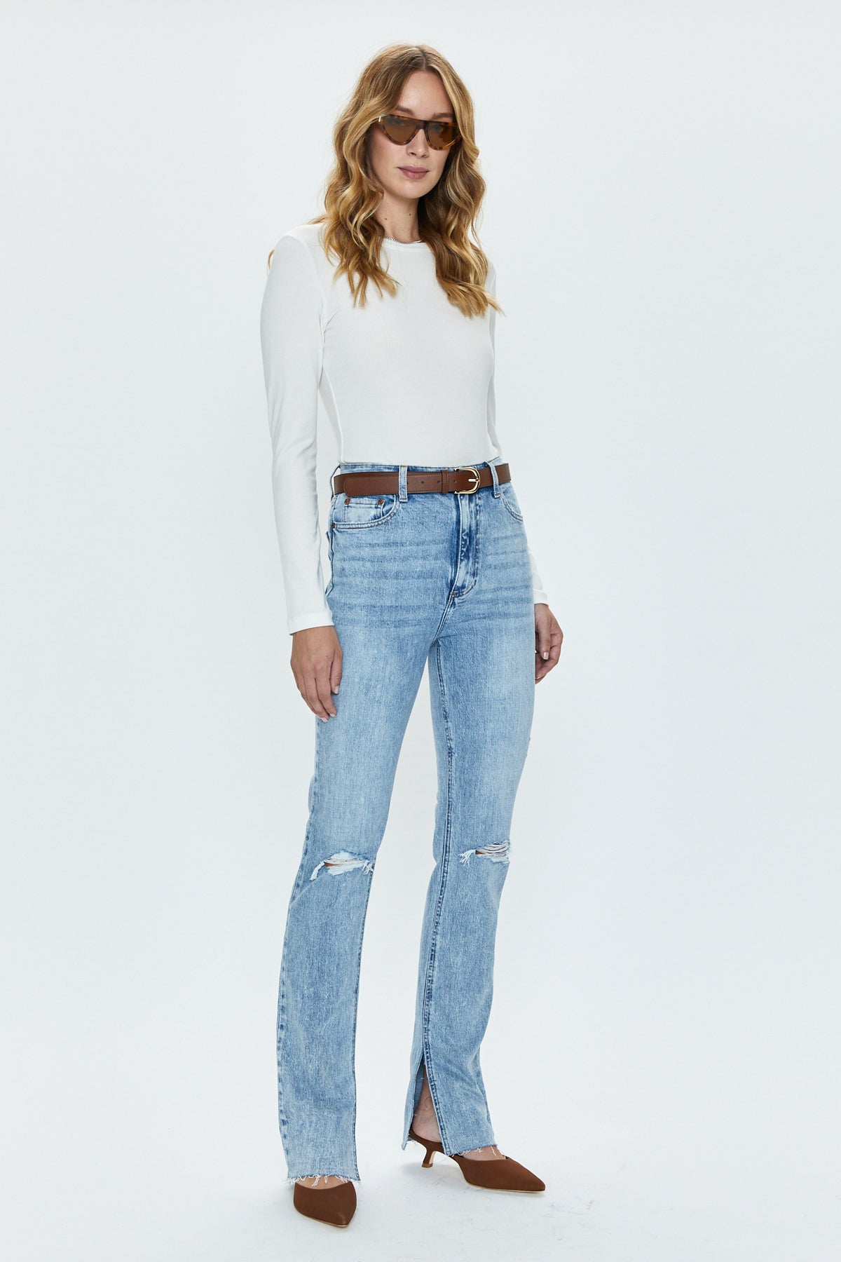 Colleen High Rise Slim Boot - Villa