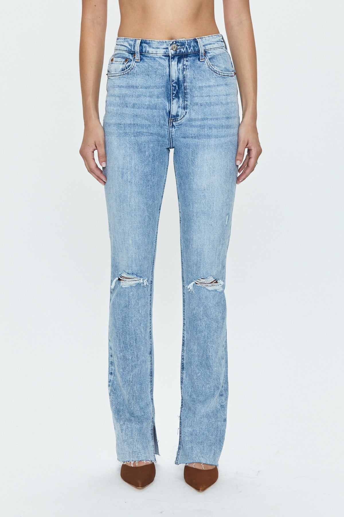 Colleen High Rise Slim Boot - Villa