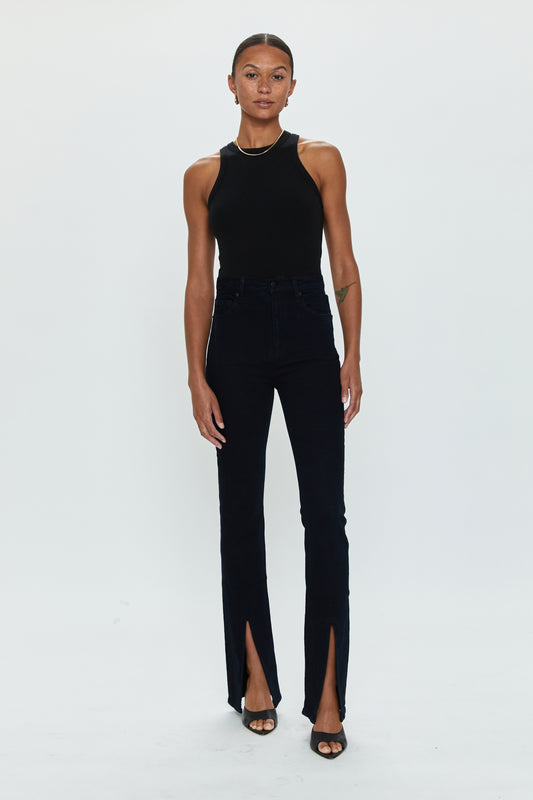 Colleen Super High Rise Slim Boot Jean - Abyss