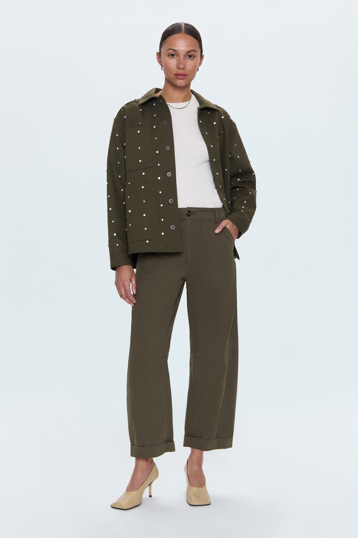 Costte Relaxed Utility Jacket - Sycamore