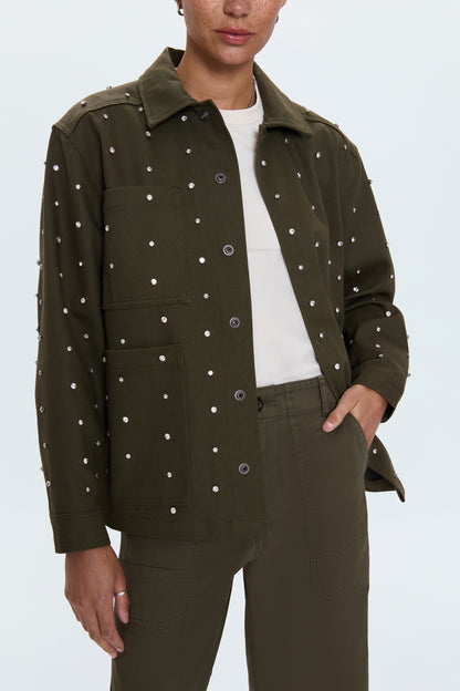Costte Relaxed Utility Jacket - Sycamore