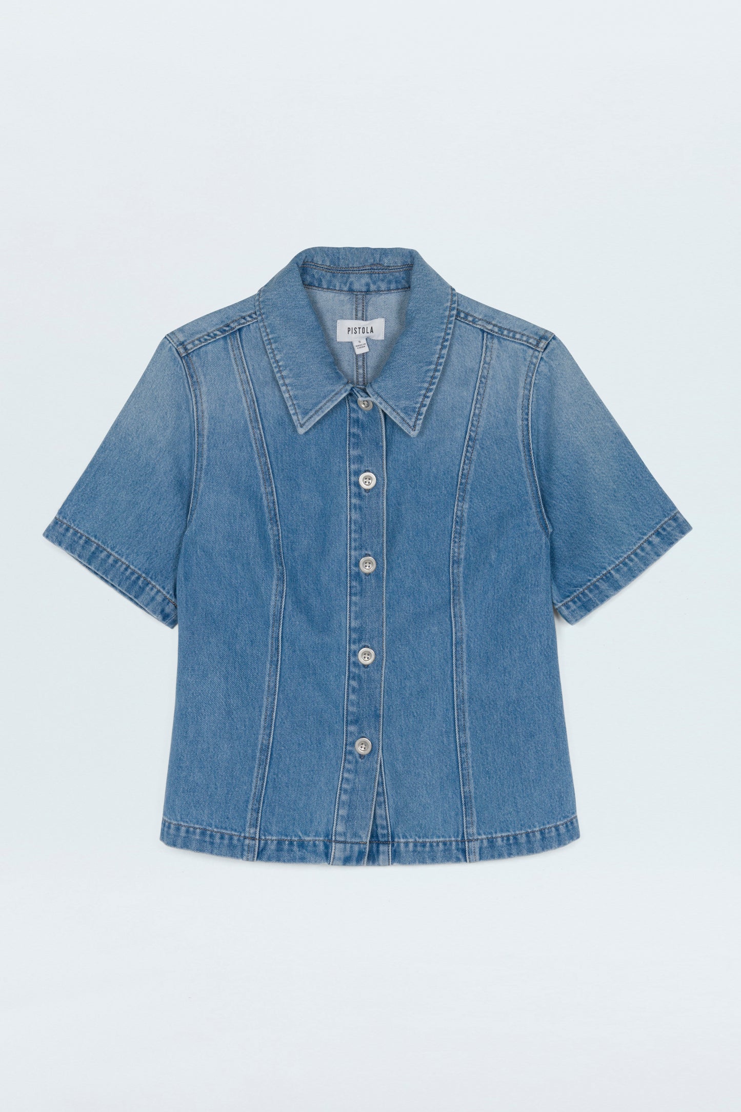Cyndi Denim Shirt - Palo Alto