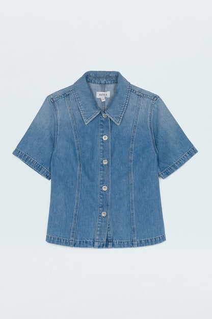 Cyndi Denim Shirt - Palo Alto