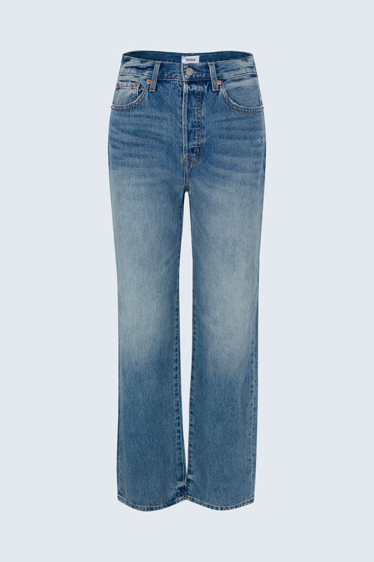 PETITE Cassie Super High Rise Straight - Serpentine Vintage