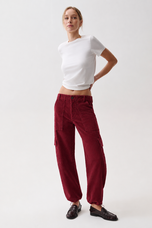 Honor Utility Cord Cargo - Deep Crimson