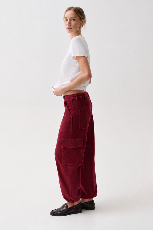 Honor Utility Cord Cargo - Deep Crimson