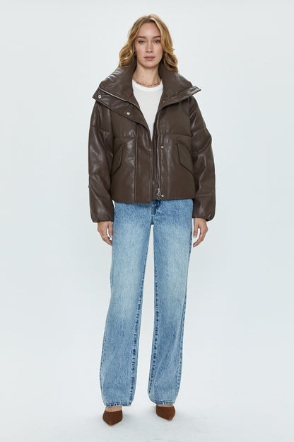 Donovan Puffer Jacket - Espresso