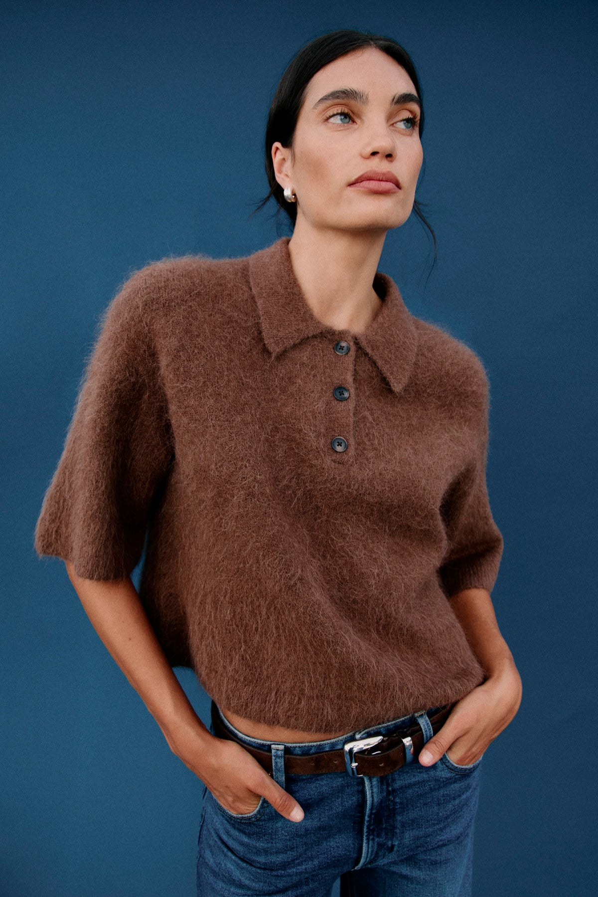 Nadya Polo Sweater - Roche
