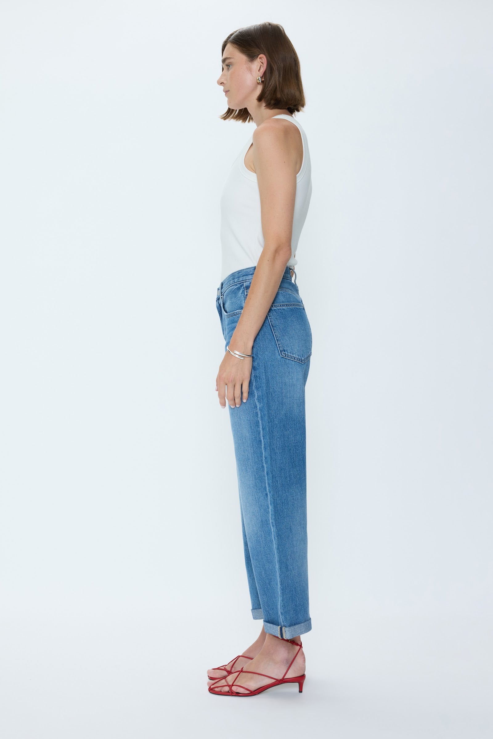 Donny Rolled Hem Boyfriend Jean - Heartfelt – Pistola Denim