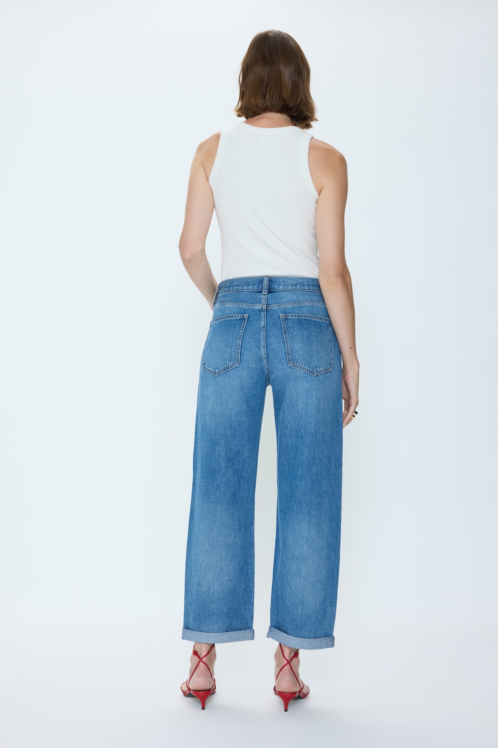 Donny Rolled Hem Boyfriend Jean - Heartfelt – Pistola Denim