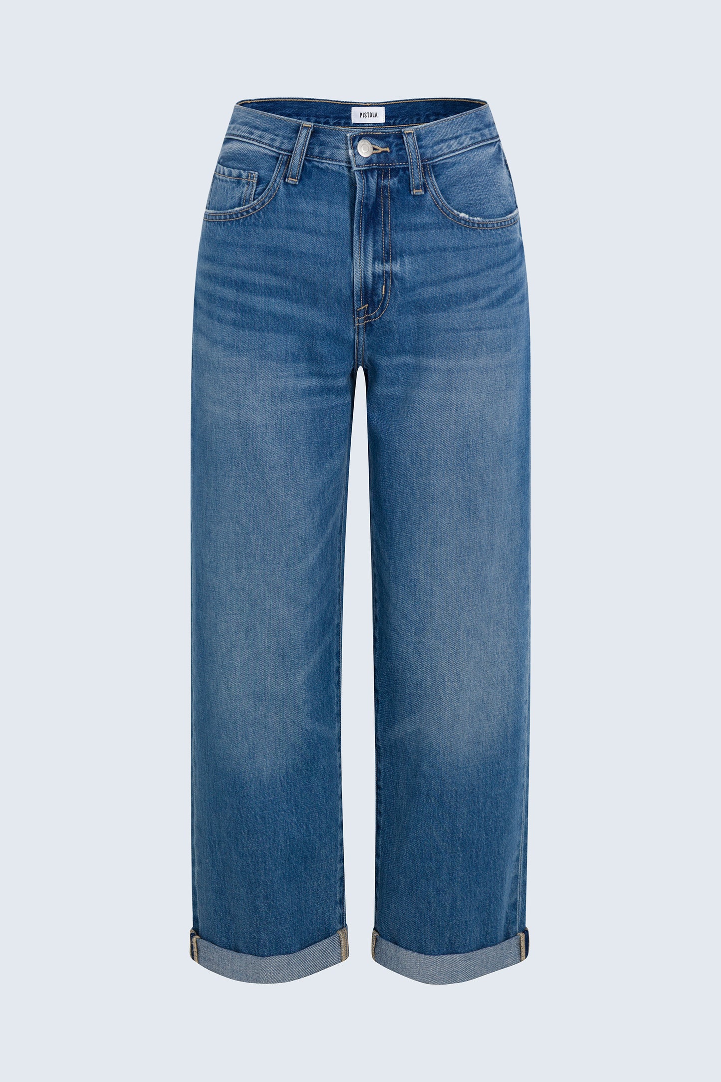Pistola Donny Rolled Hem Boyfriend Jean - Heartfelt jeans