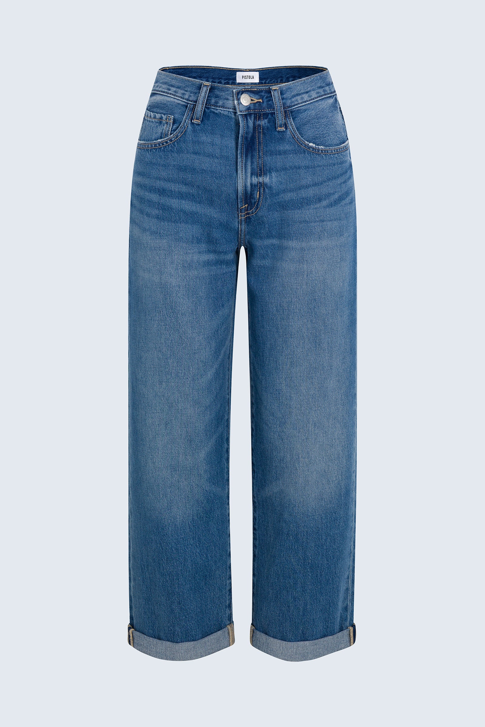 Pistola Donny Rolled Hem Boyfriend Jean - Heartfelt jeans