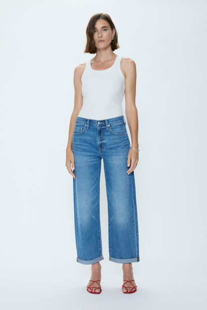Donny Rolled Hem Boyfriend Jean - Heartfelt