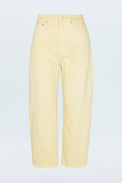 Eli High Rise Arched Leg- Soft Buttercup