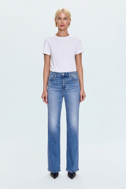 Evie High Rise Slim Boot - Illusion