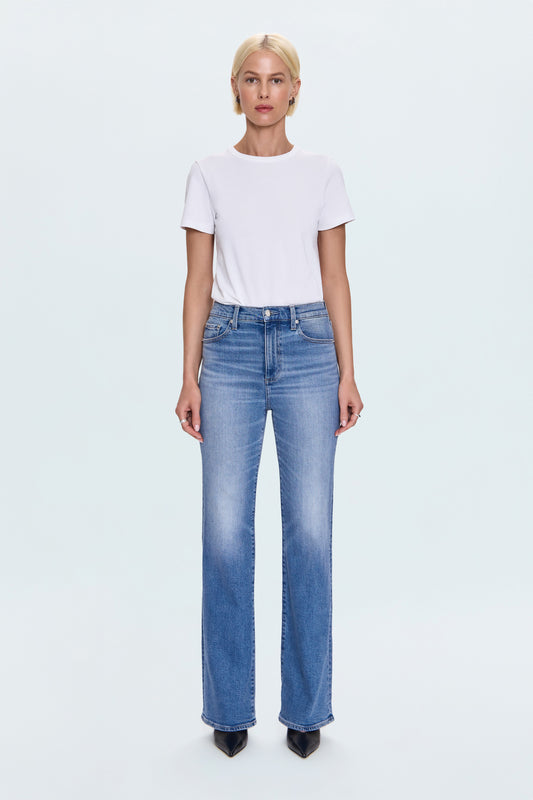 Evie High Rise Slim Boot - Illusion