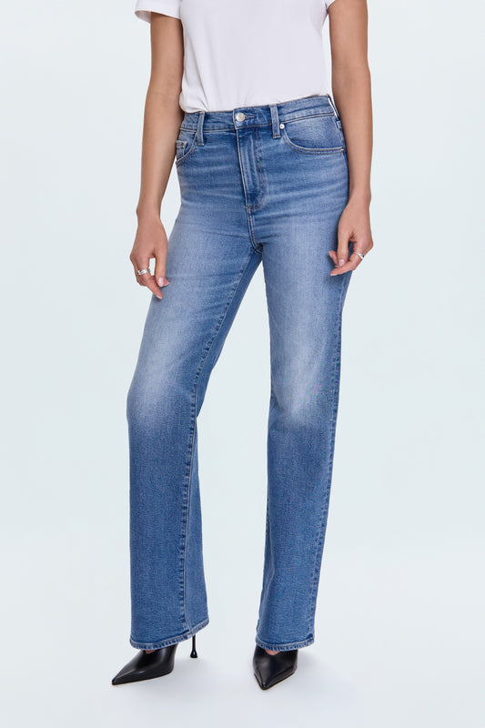 Evie High Rise Slim Boot - Illusion