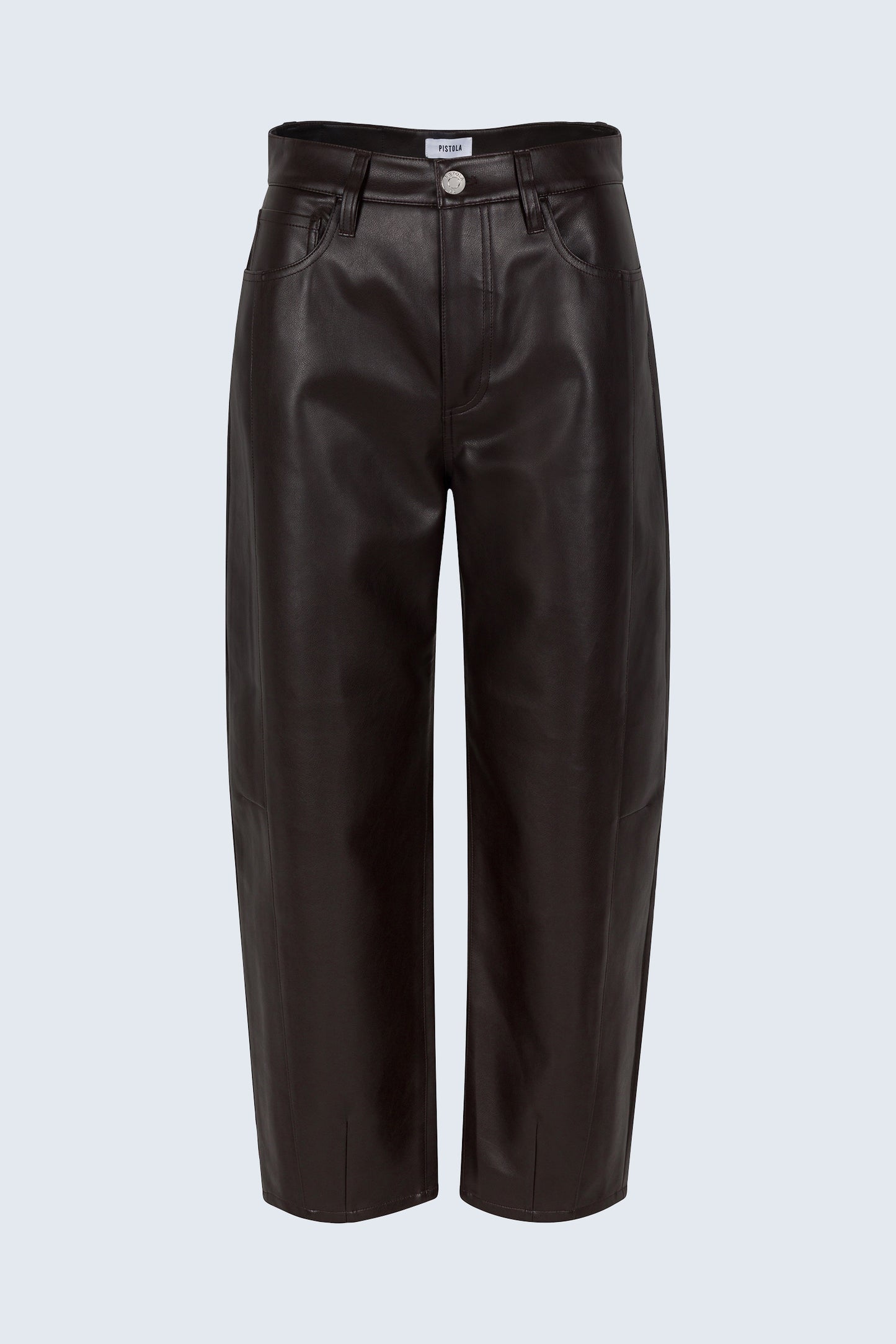 Eli High Rise Barrel Jean - French Roast