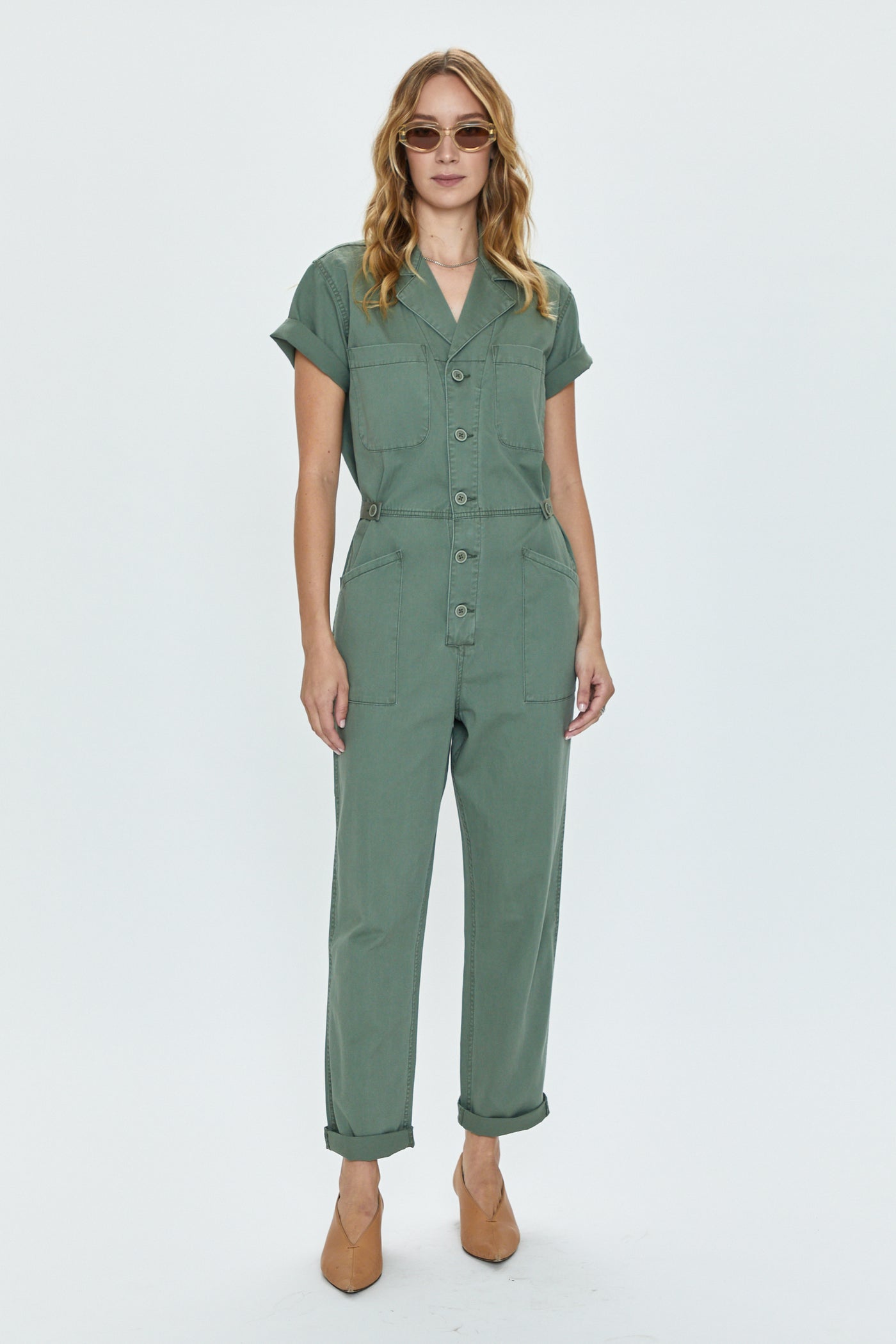 Grover Utility Ankle Jumpsuit curated on LTK