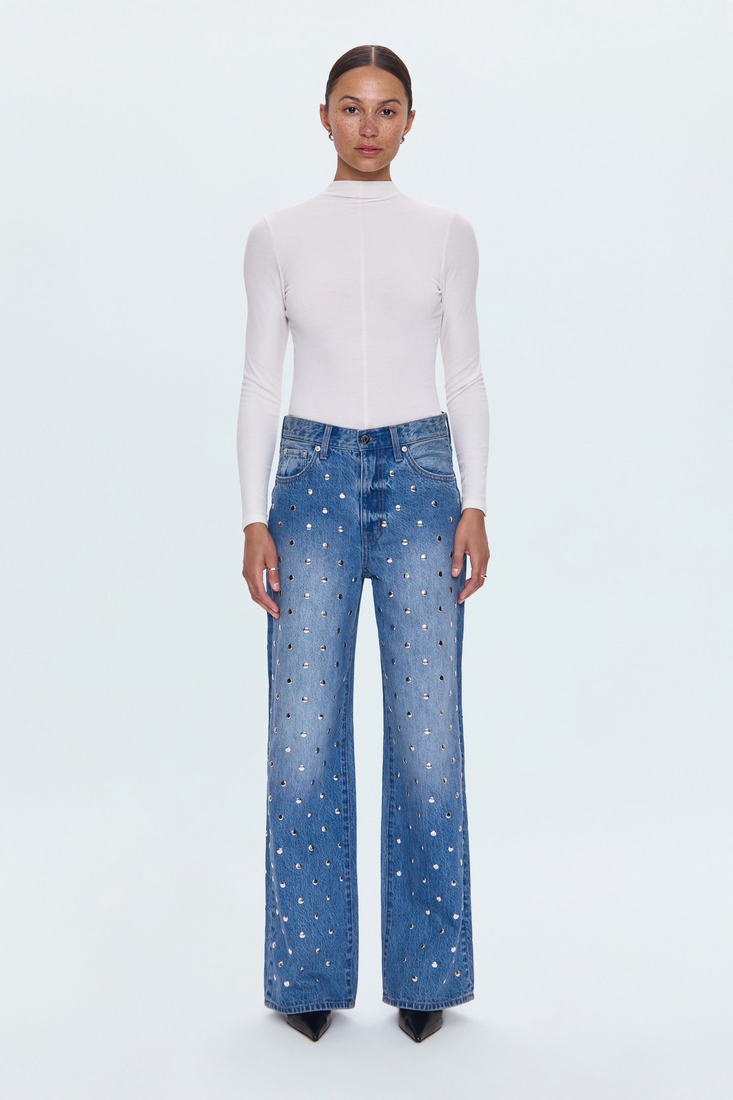 Hendrix High Rise Baggy Jean- Charmed