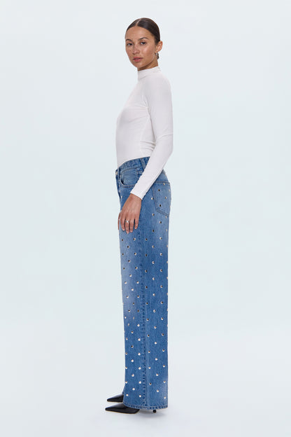 Hendrix High Rise Baggy Jean- Charmed