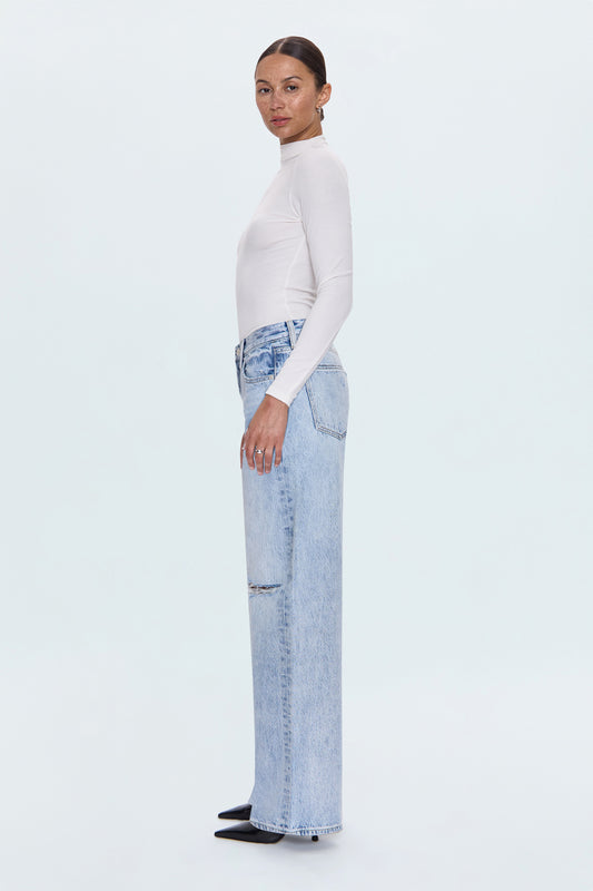 Hendrix High Rise Baggy - Revel Distressed