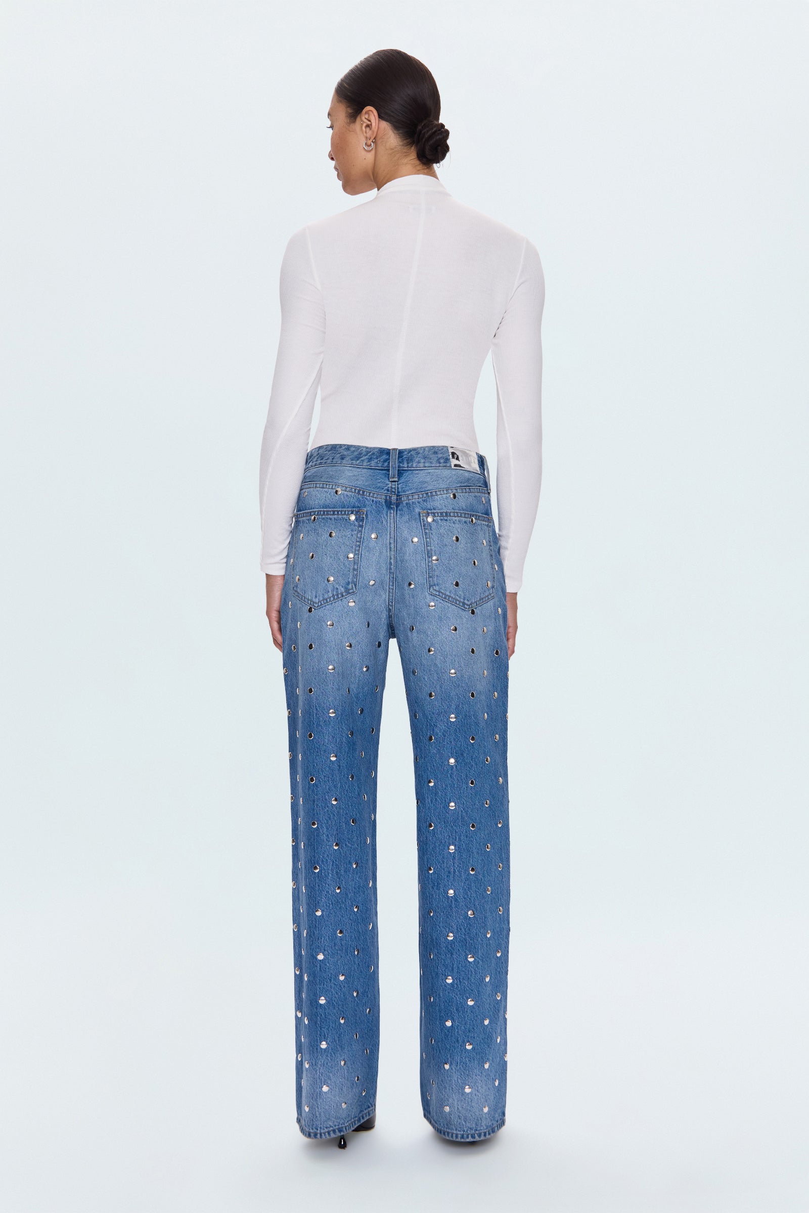 Hendrix High Rise Baggy Jean- Charmed – Pistola Denim