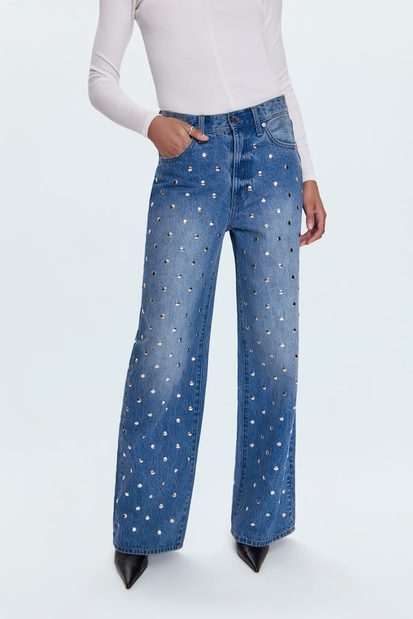 Hendrix High Rise Baggy Jean- Charmed