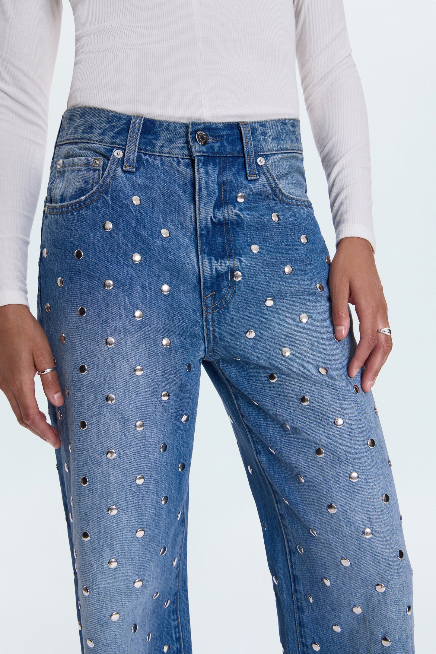 Hendrix High Rise Baggy Jean- Charmed