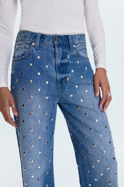 Hendrix High Rise Baggy Jean- Charmed