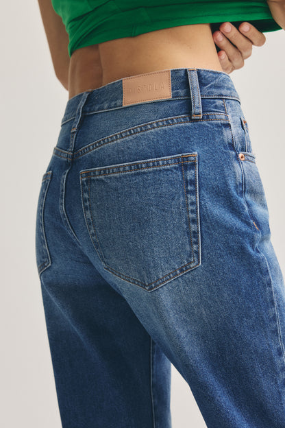 Pistola Issa Mid Rise Relaxed Straight Jean - Sorensen mid rise straight relaxed jeans