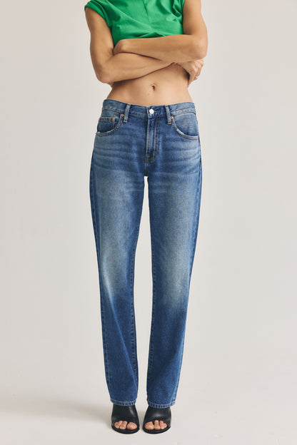 Pistola Issa Mid Rise Relaxed Straight Jean - Sorensen mid rise straight relaxed jeans