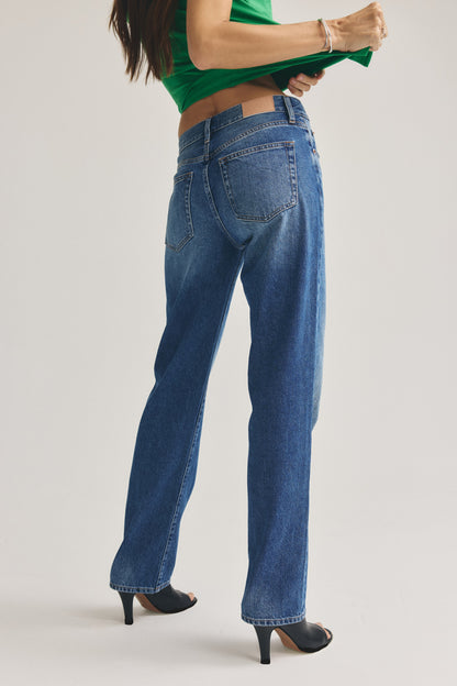 Pistola Issa Mid Rise Relaxed Straight Jean - Sorensen mid rise straight relaxed jeans