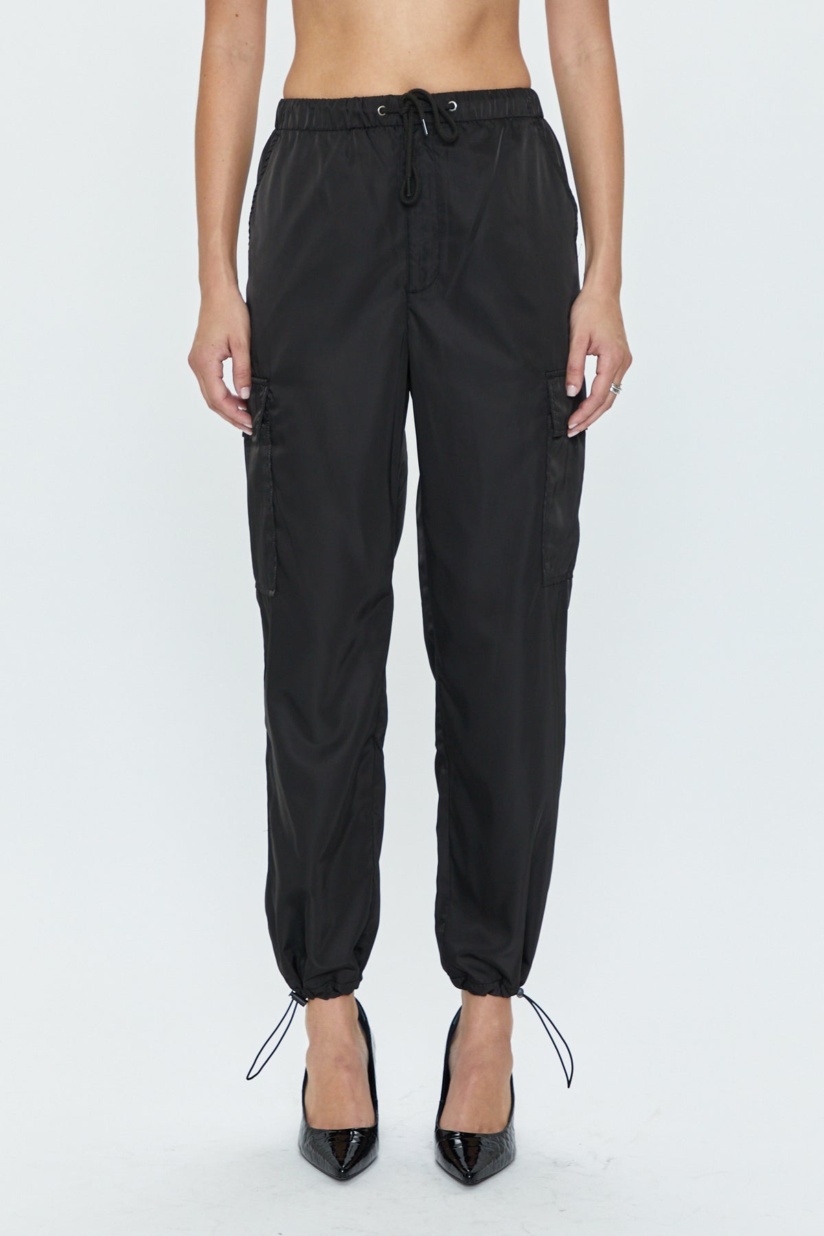 Jade Lightweight Cargo Trouser - Black