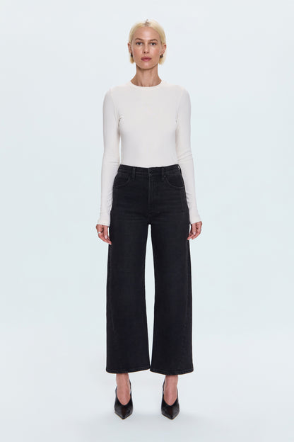 Kyra High Rise Bowed Ankle - Jetset