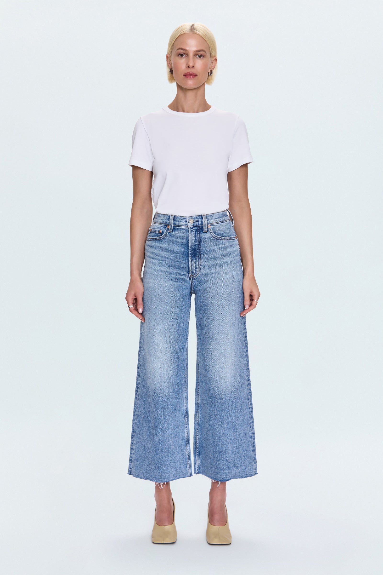 PETITE Lana Crop High Rise Ultra Wide Leg Bistro