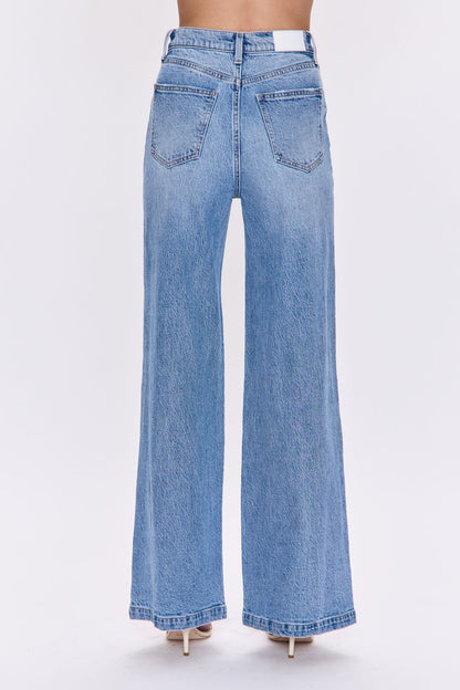 Lana High Rise Ultra Wide Leg Jean - Break