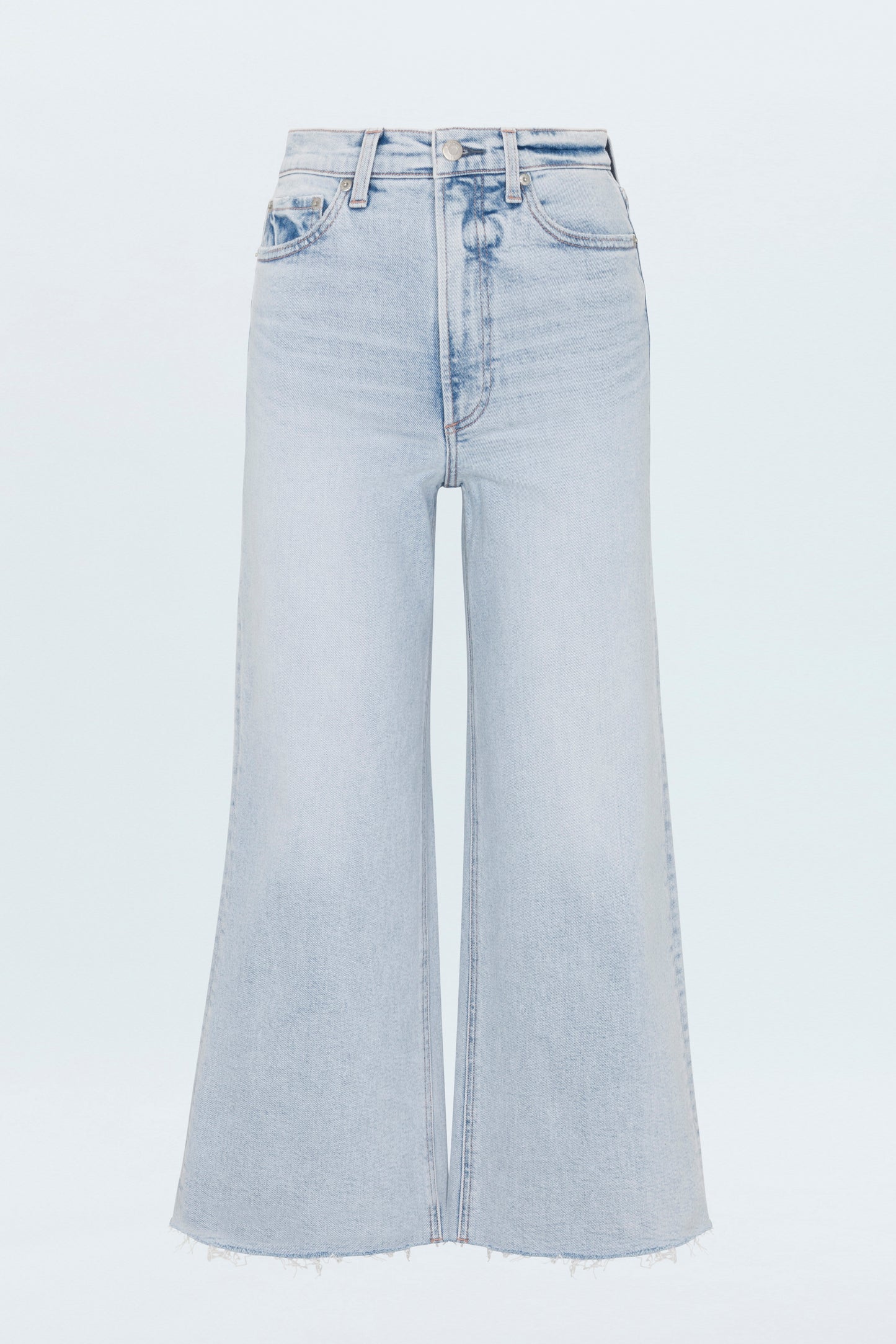 PETITE Lana High Rise Ultra Wide Leg Jean - Sun-Kissed Vintage