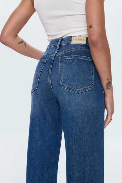 PETITE Lana High Rise Ultra Wide Leg Jean - Soho