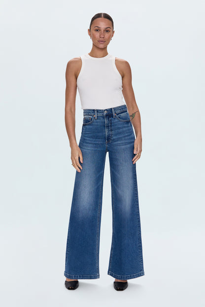 PETITE Lana High Rise Ultra Wide Leg Jean - Soho