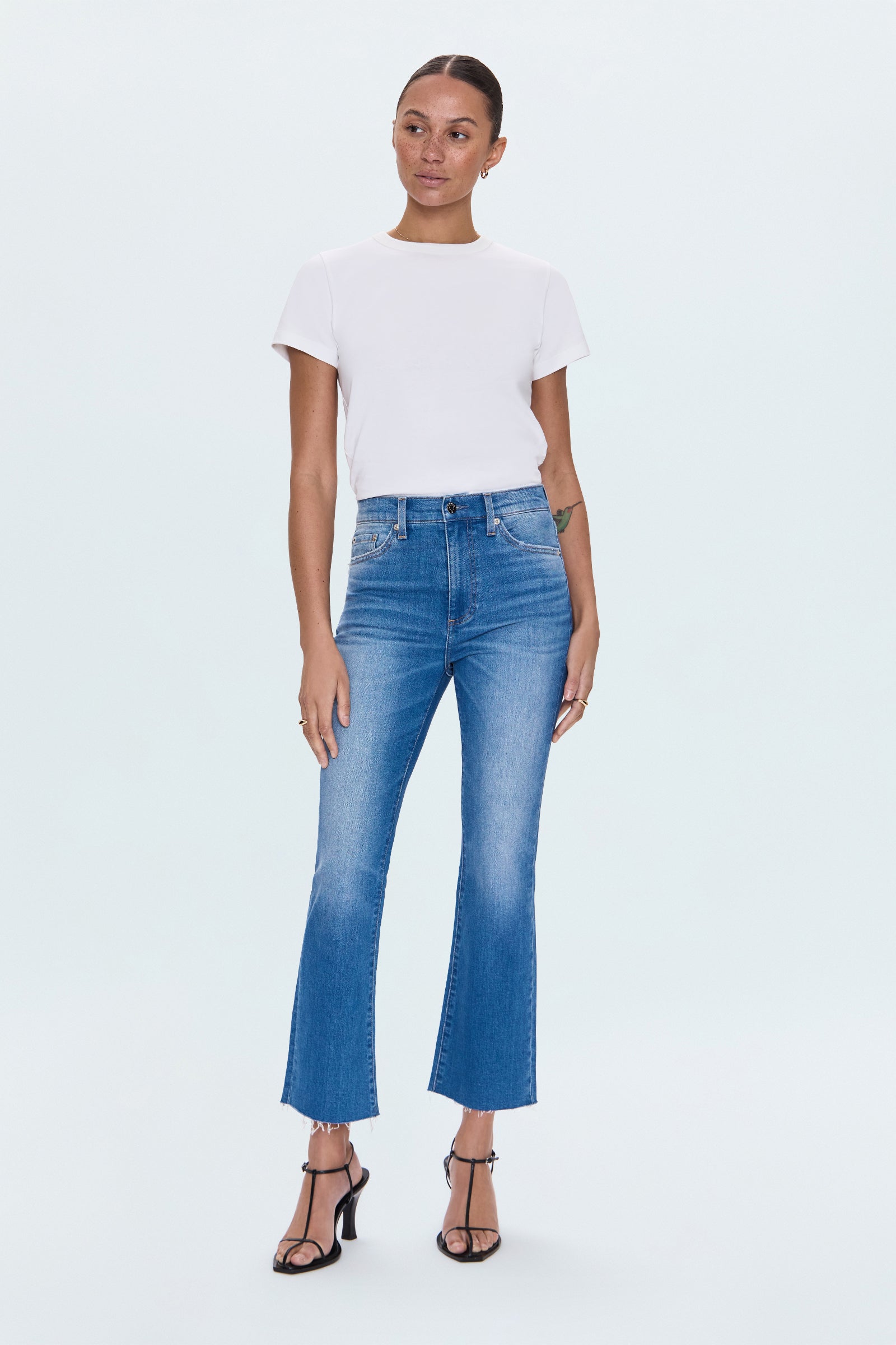 Lennon High Rise Crop Boot Ami