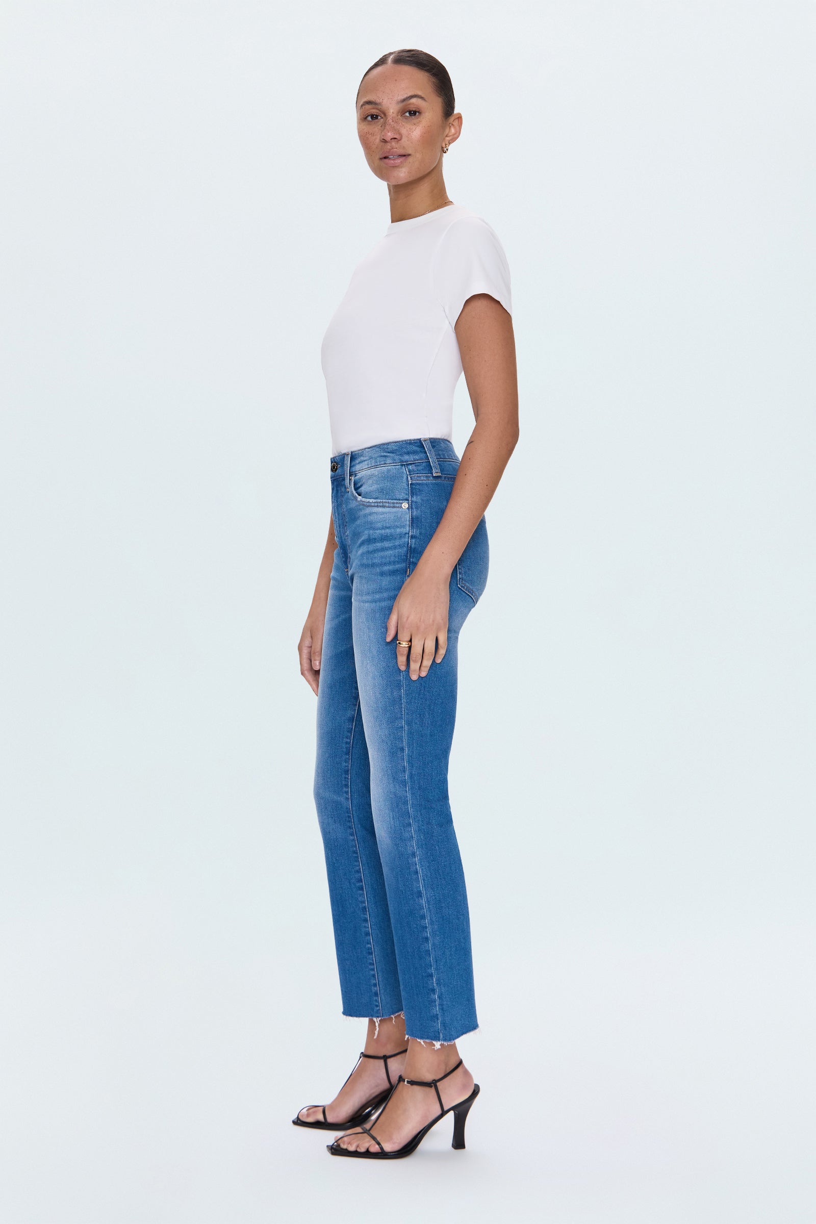 Lennon High Rise Crop Boot - Ami – Pistola Denim