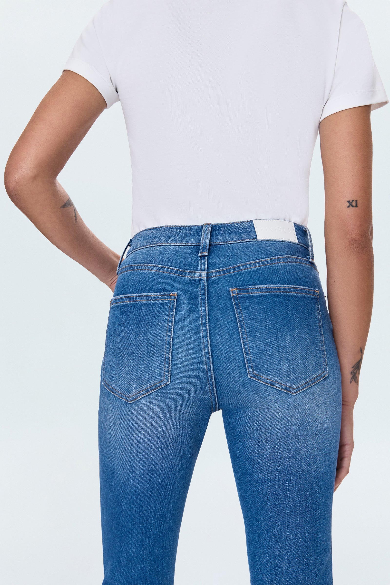 Lennon High Rise Crop Boot - Ami – Pistola Denim