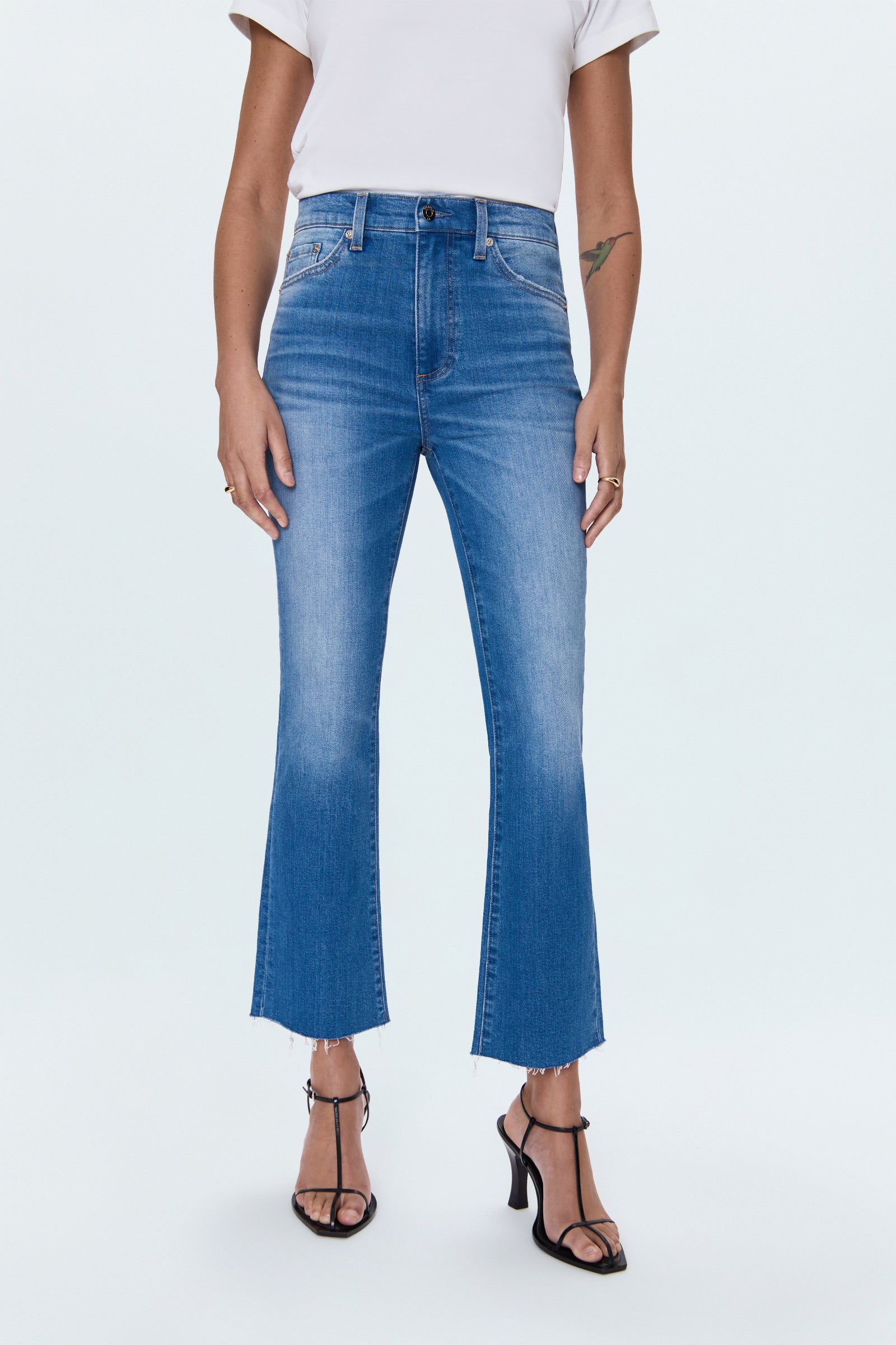 Lennon High Rise Crop Boot - Ami – Pistola Denim