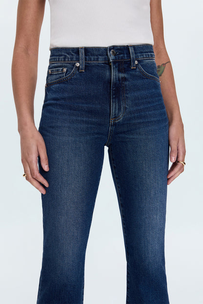 Lennon High Rise Crop Boot Jean - Broadway